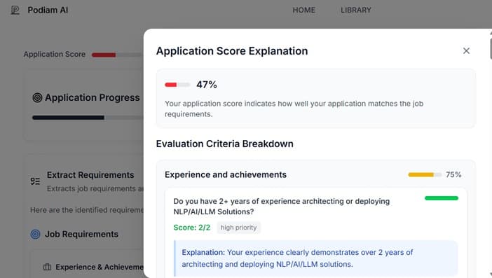 AI Assist that fixes resume gaps
